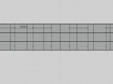 Solar Construction 3x8 Table 3D Model