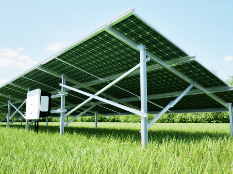 Twinmotion Solar Construction 3x8 Table 3D Model