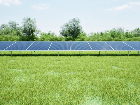 Twinmotion Solar Construction 3x8 Table 3D Model
