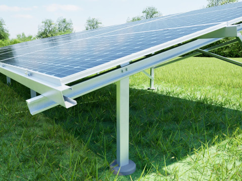Twinmotion Solar Construction 3x8 Table 3D Model