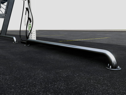Solar Carport-4 Car Carport-3x12 Panels-Type-1 Modello 3D