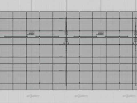 Solar Carport-4 Car Carport-3x12 Panels-Type-1 3D Model