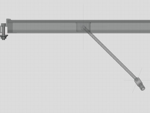 Black Framed Solar Panel 100W 1010x670x25mm 3D 模型