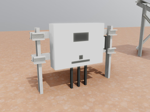 Low Poly Fixed System Solar Energy Pack 3D Модель