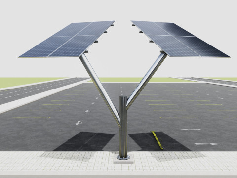 SOLAR ENERGY TREE 3D 模型