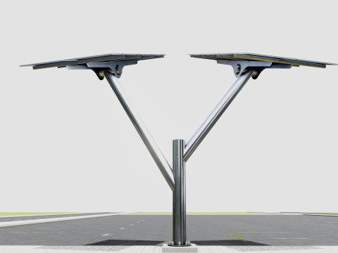 SOLAR ENERGY TREE 3D 模型