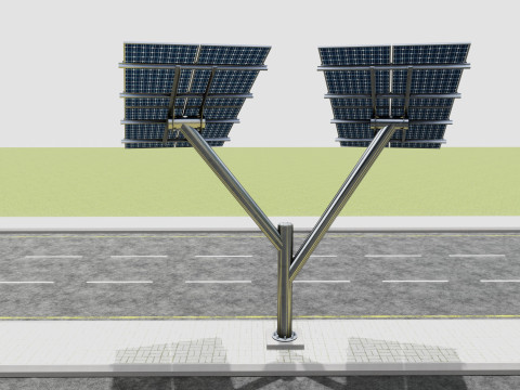 SOLAR ENERGY TREE 3D 模型