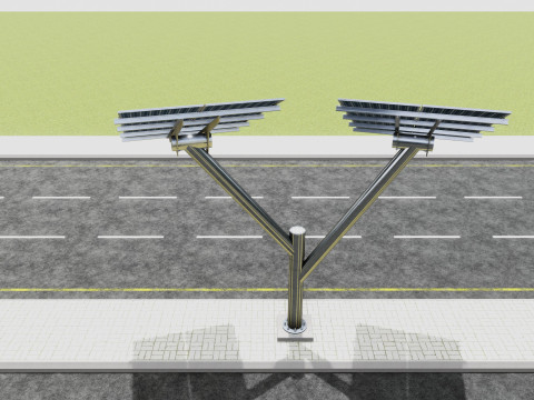 SOLAR ENERGY TREE 3D 模型