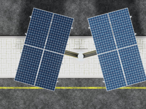 SOLAR ENERGY TREE 3D 模型