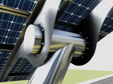 SOLAR ENERGY TREE 3D 模型