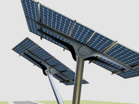 SOLAR ENERGY TREE 3D 模型