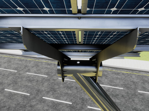 SOLAR ENERGY TREE 3D 模型
