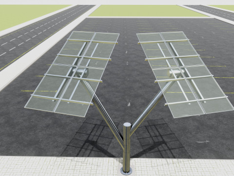 SOLAR ENERGY TREE 3D 模型