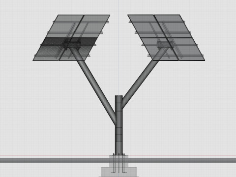 SOLAR ENERGY TREE 3D 模型