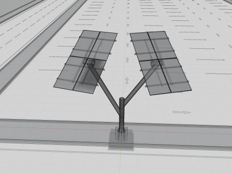 SOLAR ENERGY TREE 3D 模型