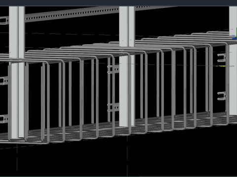 Solar Energy Construction 2x15 Table Model 3D