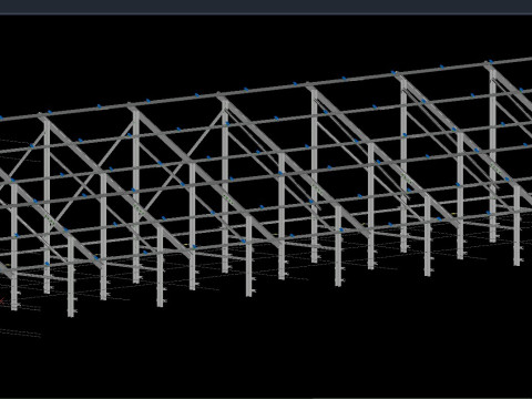 Solar Energy Construction 2x15 Table Model 3D