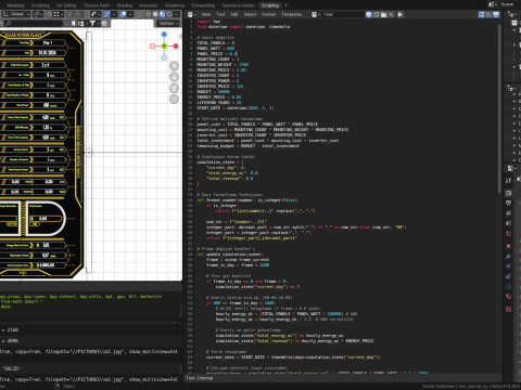 Solar Tracker Pole-2x4 Panel Layout-SOLAR-SIM V01-Mirror Supported 3D 模型