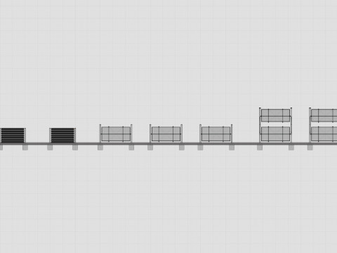 Solar-Powered Tracking System Wall Models 3D Model