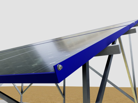 Sliding Panel System-2x10 Panel Layout 3D Модель