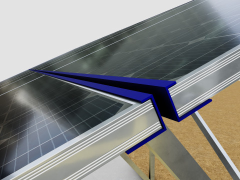 Sliding Panel System-2x10 Panel Layout 3D Модель