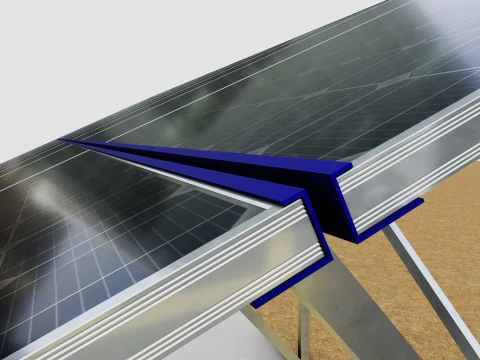 Sliding Panel System-2x10 Panel Layout 3D Model