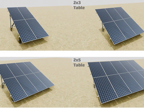 Mega Pack Solar Energy Construction Models and Technical Projects 3D Model