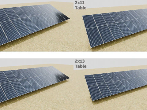 Mega Pack Solar Energy Construction Models and Technical Projects 3D Model