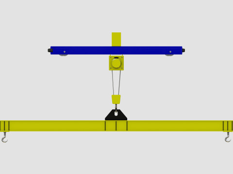 Ponts roulants Modèle 3D