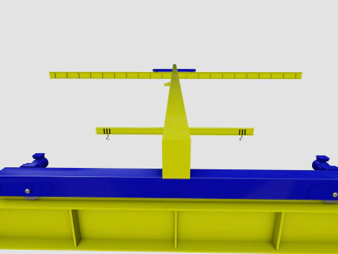 Overhead Cranes 3D Model