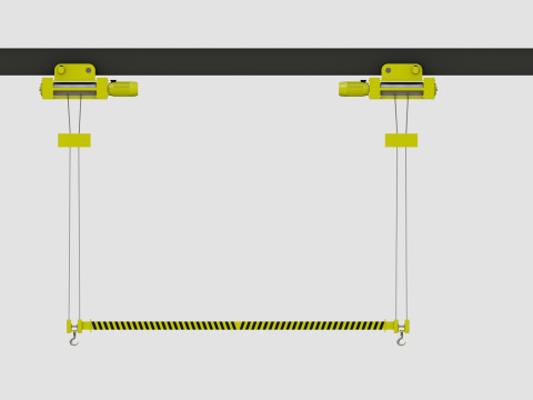 Ponts roulants Modèle 3D