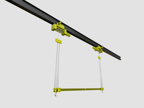 Ponts roulants Modèle 3D