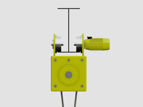 Overhead Cranes 3D Model