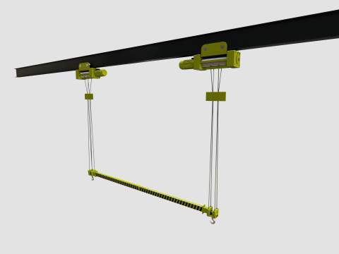 Ponts roulants Modèle 3D
