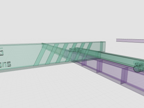 Ponts roulants Modèle 3D