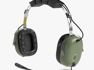 Pilots Headset Modèle 3D