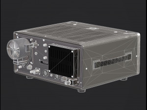 Ham Radio Transceiver Yaesu FT-101 Modelo 3D