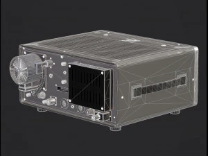 Ham Radio Transceiver Yaesu FT-101 3D Model