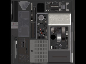 Ham Radio Transceiver Yaesu FT-101 Modelo 3D