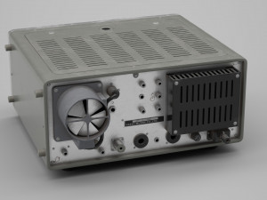 Ham Radio Transceiver Yaesu FT-101 Modelo 3D