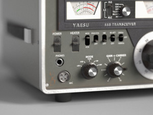 Ham Radio Transceiver Yaesu FT-101 Modelo 3D