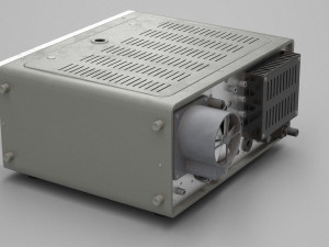 Ham Radio Transceiver Yaesu FT-101 Modelo 3D