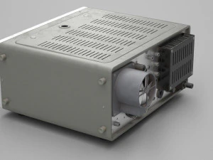 Ham Radio Transceiver Yaesu FT-101 3D Model