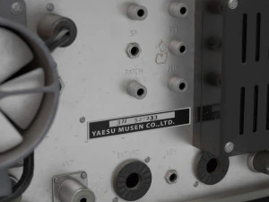 Ham Radio Transceiver Yaesu FT-101 3D Model