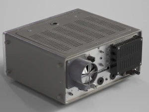 Ham Radio Transceiver Yaesu FT-101 3D Model