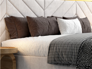 Fiza bed 3D-Modell