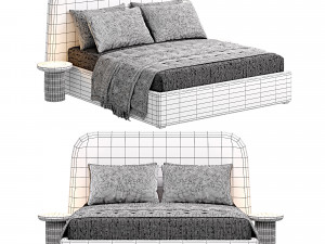 Lid Storage Bed 3D 모델