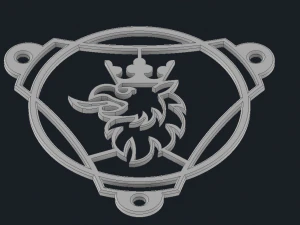 Scania logo 3D Print Model