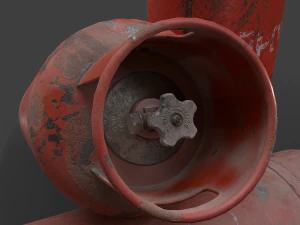 Gaz Ballon 3D Model