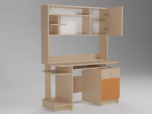 A set of furniture for a childrens room 3D Model